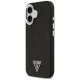 Guess Glitter Triangle Logo MagSafe Case for iPhone 17 - Black