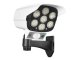 Dummy Camera Lighting Lamp for Home Garden with Built-in Solar Panel