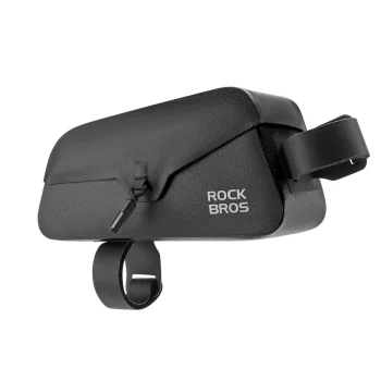 Rockbros 30120122002 Waterproof Bike Frame Bag 0.9L, Black
