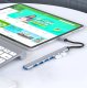 7-Port USB Hub (1x USB 3.0, 6x USB 2.0) Slim, Graphite