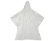 Compact Raincoat / Poncho, Universal Size, White