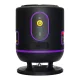 Laser Level Ermenrich LN20, 360°, 4 Green Lines, 30 m, Purple