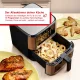 Solis Air Fry & Dry XL 8200 Air Fryer, 7.5L, Silver/Black