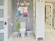 Over-The-Toilet Bathroom Storage Rack 3 Shelves 27358 White