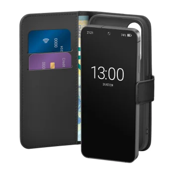 Puro Wallet Case for Samsung Galaxy S26 - Black