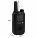 Baofeng BF-T17 PMR Walkie Talkie Set with Flashlight, 2 pcs