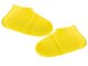 Waterproof Rain Shoes Boots Covers, S Size 26-34, Yellow