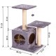 Pethaus Cat House, Tree, Scratching Post, 71 cm