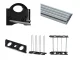 Shoe Rack, 4 Tiers, 12 Pairs Capacity, 64x55x18 cm, Black