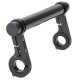 Additional Bicycle Handlebar Extension RW27, Black