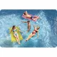 Intex 58725 Inflatable Water Hammock Pool Lounge Mat, 173 x 89 cm, Lime