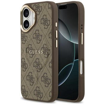 Guess 4G PU Classic Logo MagSafe Phone Case Cover iPhone 17 - Brown