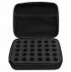 Nail Polish Case Organizer for 30 Bottles, Black