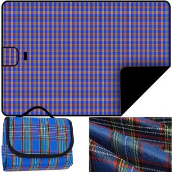 Malatec Waterproof Picnic Blanket 145x180 cm, Blue