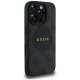 Guess 4G Circle Classic Logo MagSafe Phone Case Cover iPhone 16 Pro Max - black