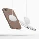 Tech-Protect Silicone MagSafe Case for iPhone 16e / 17e, Brown