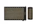 4Fizjo Acupressure Acupuncture Massage Mat Set with Pillow, 68x42 cm, Black/Gold