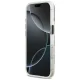 Karl Lagerfeld IML Karl Sketch Logo MagSafe Case for iPhone 17, Transparent