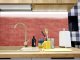 Self-Adhesive Vinyl Wrap for Furniture & Walls, Brick Pattern 1.22x50m