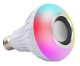 LED Light Bulb E27 with Bluetooth Speaker + Remote Control