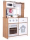 Wooden Play Kitchen for Kids with 16 Accessories, ECOTOYS