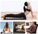 4Fizjo Acupressure Mat Acupuncture Massage Mat + Pillow, Black/Orange (68x42cm)