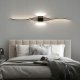Черный Настенный Светильник 60см, Нейтральный свет | Black Wall Lamp