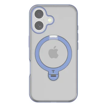 Torras Ostand Spin Case for iPhone 16, Blue