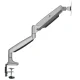 Maclean MC-969 Monitor Desk Mount with Gas Spring, 17\"-45\", 16 kg, Silver