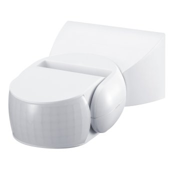 Maclean MCE201W PIR Motion Sensor, Infrared, IP65, 12m, White