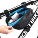 Wozinsky Bikes Waterproof Front Tube Bag for Smartphone Keys 1.5L, Black