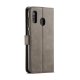 Samsung Galaxy A40 (SM-A405FN/DS) LC.IMEEKE PU Leather Wallet Case Cover, Grey