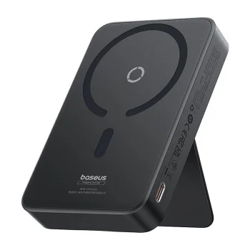 Power Bank Baseus MagPro Magnetic 5000mAh 20W, MagSafe, Black