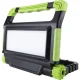 REV Spot Green 50W Cordless LED Work Light with Stand, Black / Green