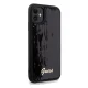 Guess iPhone 11 / XR Case Sequin Script Metal, Black