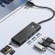 Orico PAPW3AT-C3 USB-C Hub with 3x USB-A 3.0 & SD/MicroSD Reader 1m Black