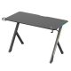 NanoRS RS102 Gaming Desk with RGB, 120x60 cm, Black