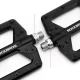 Rockbros 2022-12A Nylon Bicycle Pedals, Black