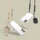 Tech-Protect FlexAir Chain MagSafe Case for iPhone 16e / 17e, Black and Beige