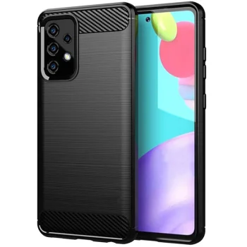 Tfo Simple Black Case for Samsung Galaxy A52 4G / A52 5G / A52S 5G, Black
