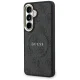Guess 4G Embossed Ring MagSafe Case for Samsung Galaxy S26+, Black