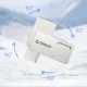 Orico U301 USB Flash Drive 32GB USB-A USB-C USB 3.2 Gen 1, Silver