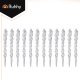 Acrylic Icicle Christmas Ornaments 12 pcs Ruhhy 25377, Clear