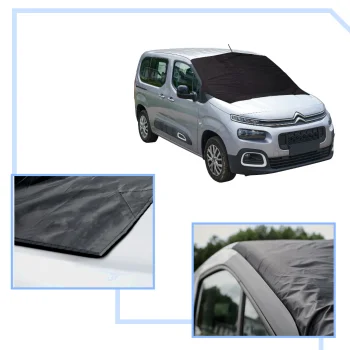 Magnetic Car Windshield Cover for Sun and Frost, 210x125cm