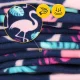 4Fizjo Insulated Picnic and Beach Blanket 200x200 cm, Flamingos