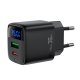 USB Wall Charger Acefast A116 35W GaN PD with Display