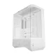 Darkflash DY460 PC Case with 4 ARGB Fans, White