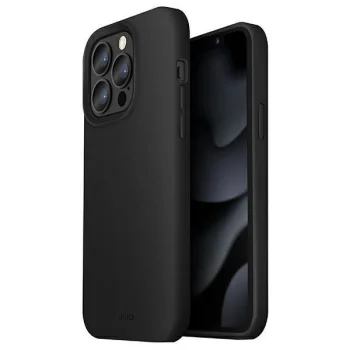 Apple Iphone 13 Pro Max 6,7" Uniq Etui Lino Hue Case Cover, Black