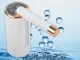 Electric Water Bottle Pump USB Rechargeable Folding Automatic Dispenser for 5 Gallon, White