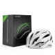 Rockbros Bike Helmet with Visor and Detachable UV Goggles, White